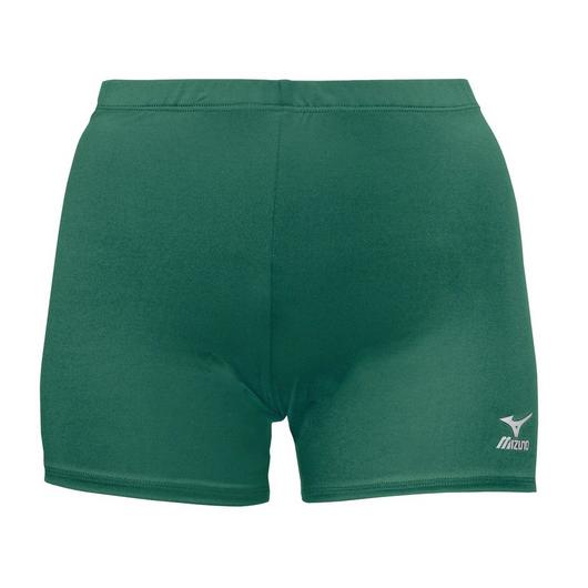 Womens Green Volleyball Shorts.
